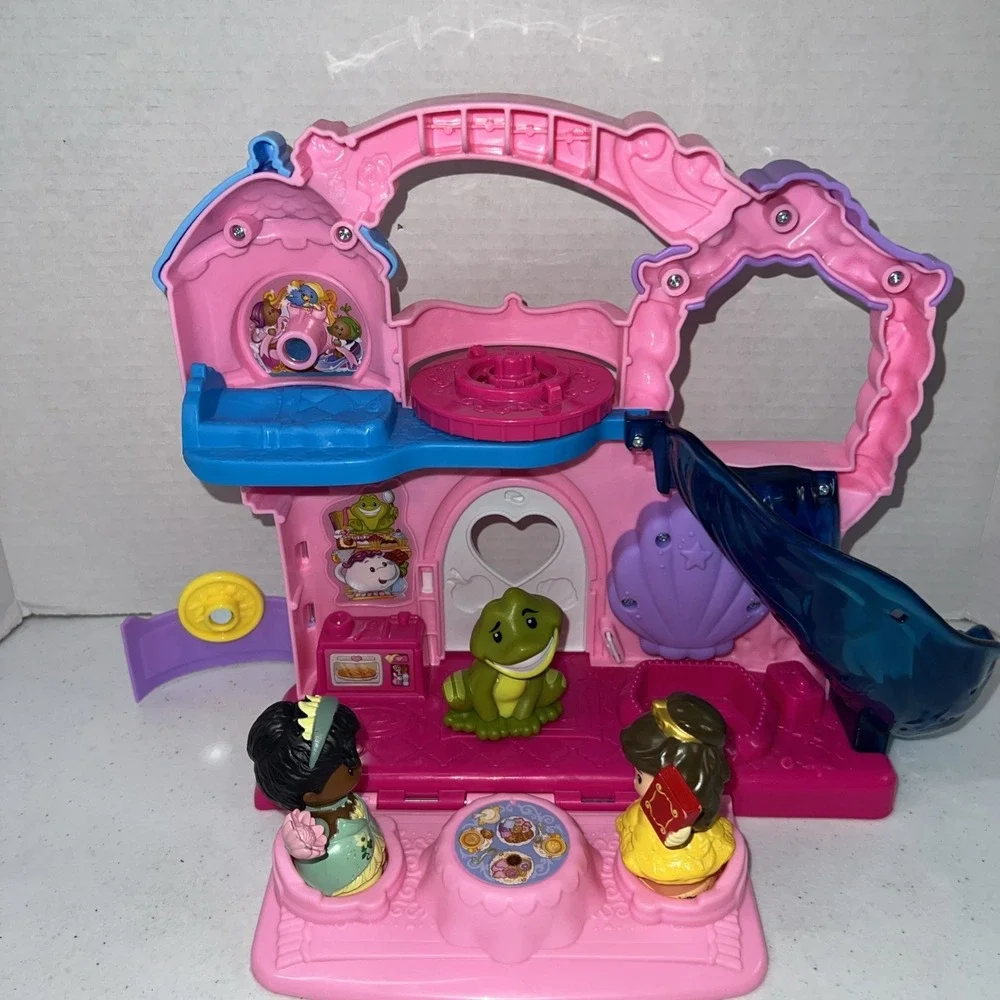 Fisher-Price Little People Disney Princess Play & Go Castle playset Belle Tiana